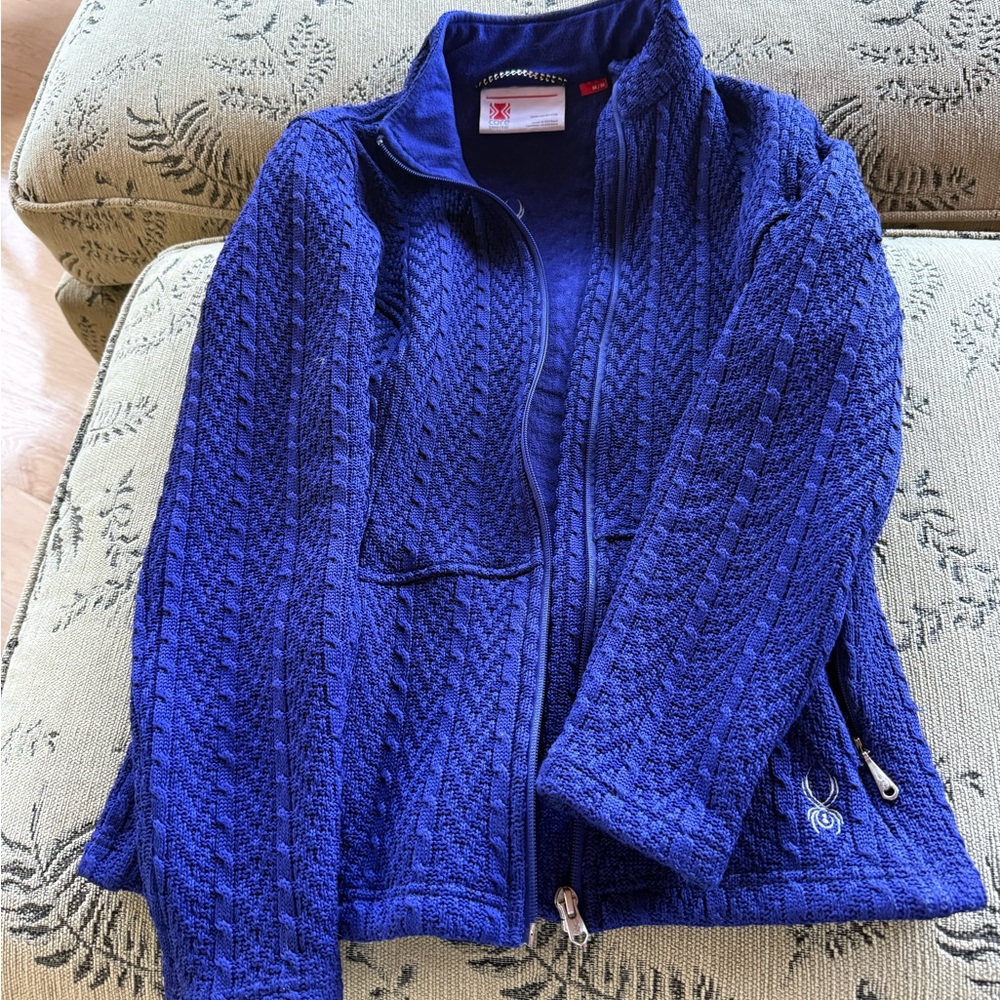 Spyder Women's Textured Blue Jacket